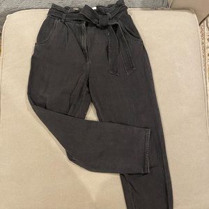 Dark loose jeans